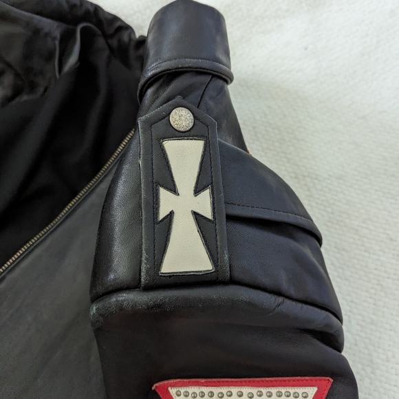 Custom Tribe America Leather Jacket - Picture 16 of 16